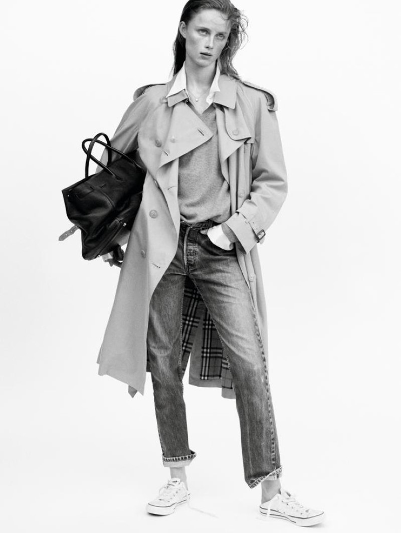 Rianne Van Rompaey Is Lensed By Karim Sadli In 'Jane Birkin' For
